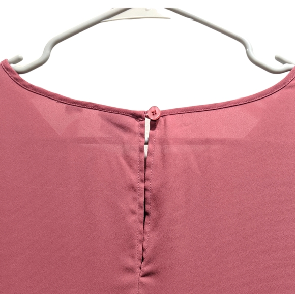 NY&Co Soho Jeans Front Tie with Back Keyhole Blouse - Picture 7 of 10